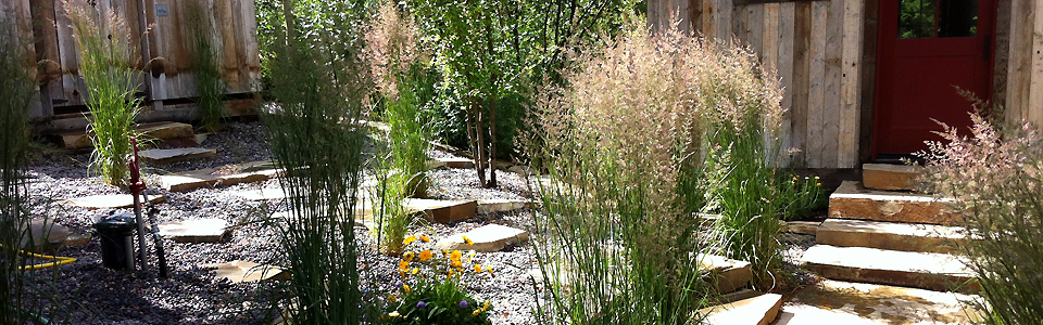 Flower and tree installation