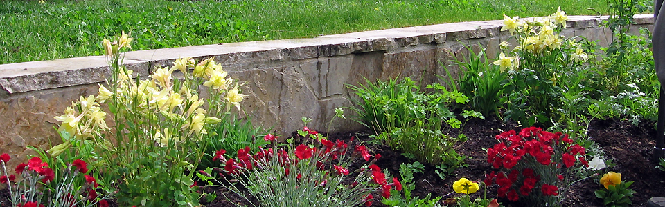 Flower bed installation